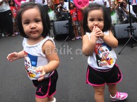 Lucunya anak perempuan Nia Ramadhani dan Ardi Bakrie. (detikHOT)