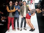 Aming Eksis dengan Ankle Boots di JFW 2014