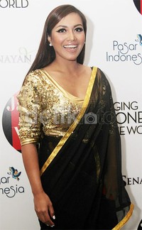 Denada saat ditemui di Senayan City, Jakarta Selatan, Minggu (20/10/2013). Gus Mun/detikHOT.