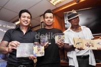 SID saat peluncuran album di kantor Sony Music Indonesia, Jakarta Pusat, Senin (21/10/2013). Noel/detikHOT.