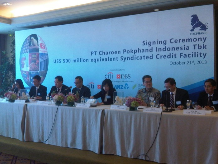 20 Bank Ramai-ramai Suntik Charoen Pokphand US$ 500 Juta