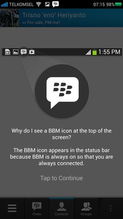 Menelisik Fitur BBM di Android