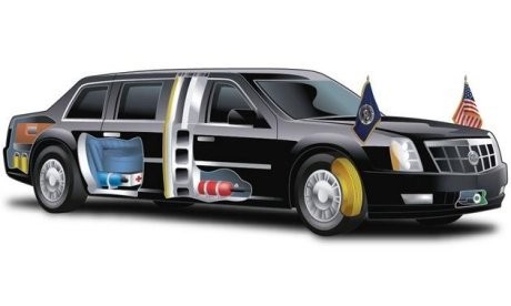 Bedah Mobil Dinas Obama