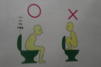 Gambar-gambar Petunjuk Pemakaian Toilet Paling Tidak Masuk Akal