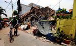 Tabung Gas Meledak Hancurkan Tiga Rumah