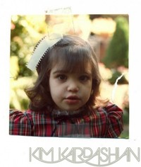 Lucunya Kim saat kecil. (Kim Kardashian/Celebuzz)