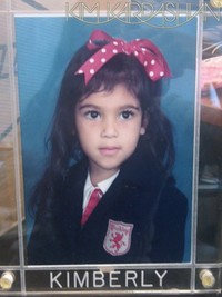 Dari kecil Kim memang sudah cantik. (Kim Kardashian/Celebuzz)