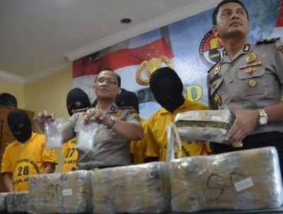 Selama Oktober, 10 Kg Ganja dan 153 Gram Sabu Diamankan Polda Jatim