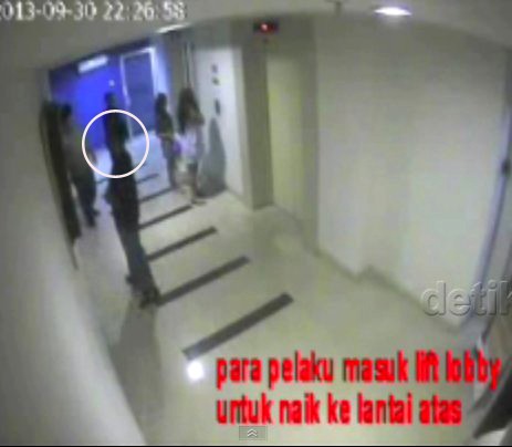 Ini Rusky, Buron Pembunuh Holy yang Terekam CCTV