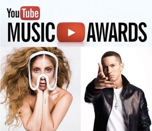 Inilah Daftar Nominasi YouTube Music Awards 2013