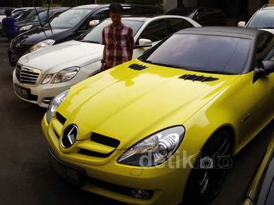 10 Mobil Sitaan Kasus Kredit Fiktif BSM