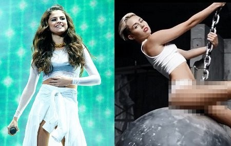 Merasa Tak Seksi, Selena Gomez Tak Mau Tiru Aksi Miley Cyrus