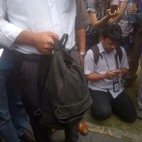 Disangka Bom, Tas Punggung Hitam di Gedung DPR Ternyata Berisi Kabel