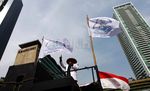Puluhan Dokter Demo di Bundaran HI