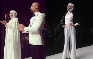 Selebriti Mendadak Jadi Model Mencuri Perhatian di Show B by Barli Asmara