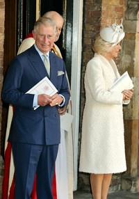 Pangeran Charles beserta istri, Camilla juga turut hadir.
