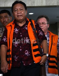 Jonaidi dan Muchlis ditahan di rutan berbeda. Lamhot Aritonang/detikFoto.