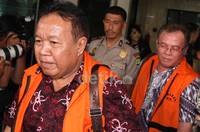 Keduanya masuk dalam daftar tersangka yang ditahan pada hari Jumat alias Jumat Keramat KPK. Lamhot Aritonang/detikFoto.