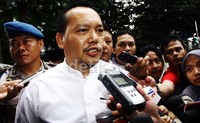 Ramadhan mengaku akan dimintai keterangan untuk Anas Urbaningrum. Lamhot Aritonang/detikFoto.