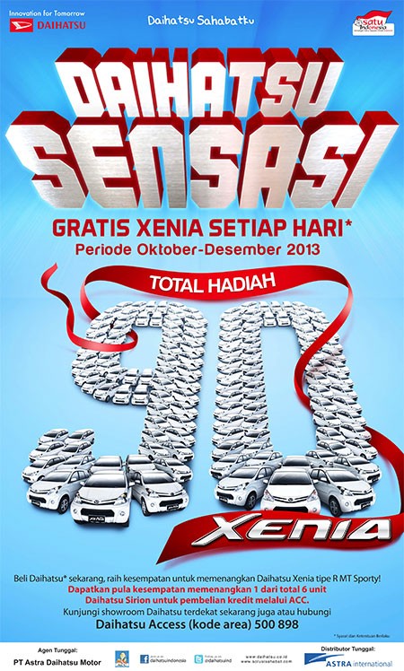Daihatsu Bikin Sensasi Akhir Tahun