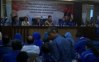 Hatta Ingatkan Caleg PAN Risiko Tak Laporkan Dana Kampanye