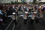 Marching Band Polisi Cilik Hibur Pengunjung HBKB