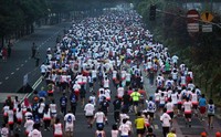  Dalam ajang ini ada lima kategori nomor lari, yakni full marathon sepanjang 42,195 km; half marathon 21 km, 10 km, dan 5 km; dan marathoonz atau children sprint 1,3 km.     