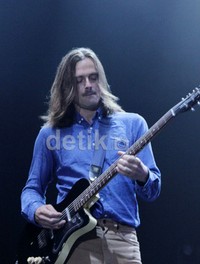 Penampilan Jonas Bjerre Cs dibuka dan 'Making Friends', 'Special' dan 'The Zookeepers's Boy'. (Asep/detikHOT)