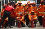 Warga Pekojan Ikuti Latihan Kebakaran