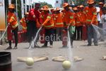 Warga Pekojan Ikuti Latihan Kebakaran