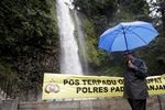 Presiden SBY Kunjungi Air Terjun Lembah Anai