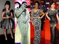 Parade selebriti di acara ulang tahun !nsert ke-10. (dok. detikHOT)