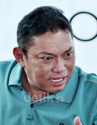 Adiguna juga menuturkan masalah yang terjadi di rumahnya adalah urusan pribadi. Noel/detikHOT.