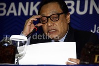 Kami bersyukur Bank BTN dapat mempertahankan sekaligus meningkatkan kinerja perseroan walaupun kondusi makro kurang kondusif, kata Direktur Utama BTN Maryono, Senin (28/10/2013). Lamhot Aritonang/detikFoto.