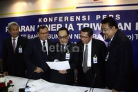 Kinerja Perseroan Triwulan III 2013 masih menunjukkan konsistensi Bank BTN pada core business dalam pembiayaan industri perumahan. Lamhot Aritonang/detikFoto.