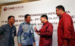 CIMB Niaga Gandeng PT Kereta Api Indonesia