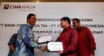 CIMB Niaga Gandeng PT Kereta Api Indonesia