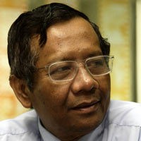 Mahfud MD: Soal Duet Bareng Ical, Jokowi, Prabowo, dan Mega Masih Wacana