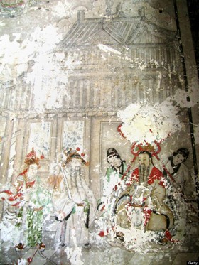 Lukisan Dinding Dari Dinasti Qing Direstorasi, Justru Jadi Mirip Kartun