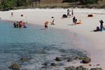 Uniknya Pantai Pink di Pulau Komodo