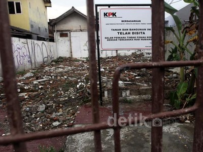 KPK Sita Tanah Milik Rudi Rubiandini