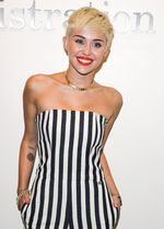 Stripes Attack Rosie Huntington-Whiteley vs Miley Cyrus