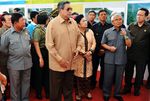 Presiden SBY Tinjau Jembatan Kelok 9