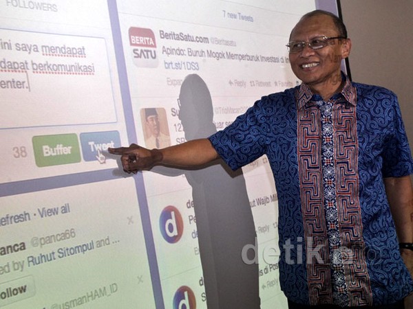 Pramono Edhie Luncurkan Akun Twitter