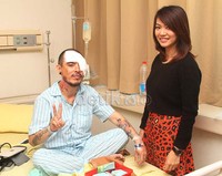 Bahkan, Barry kini sudah bisa berpose di depan kamera. Gus Mun/detikHOT.