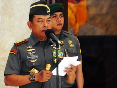 17 Pati TNI Naik Pangkat