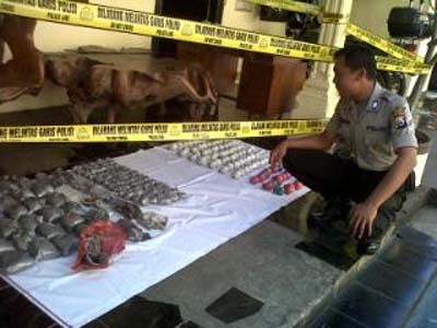 Ratusan Bom Ikan Diamankan dari Nelayan di Pasuruan