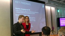Geliat Ericsson Business & Innovation Forum di Tokyo