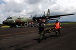 TNI AU Latihan Evakuasi Korban Perang