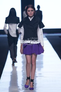 Jakarta, Indonesia - 19 Oktober 2013. Friederich Herman Sophisticated Youthyang. Jakarta Fashion Week 2014 at Senayan City. Jakarta. [Foto: Mohammad Abduh/Wolipop]